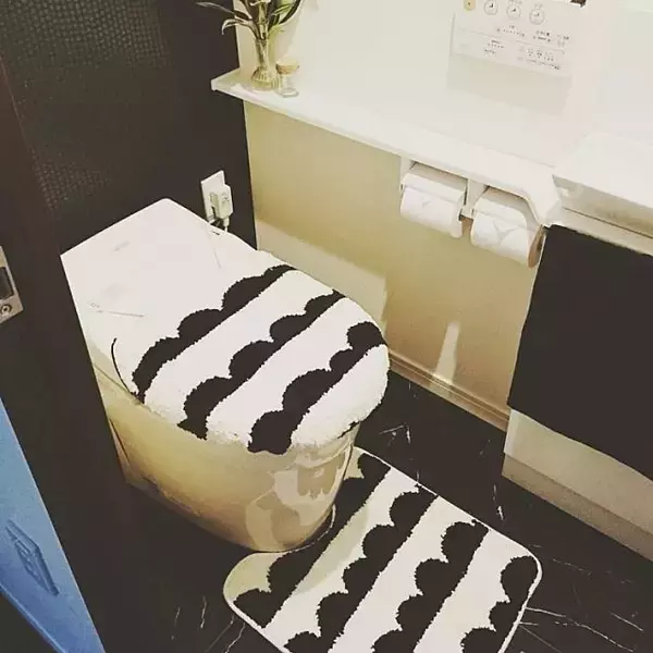 「北欧やモノトーンに♡ダイソーのハーフムーン柄が大人気」の画像