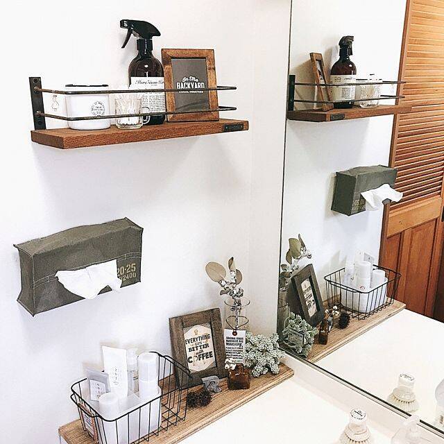 かぶせるだけで生活感ゼロ♪セリアのティッシュケース