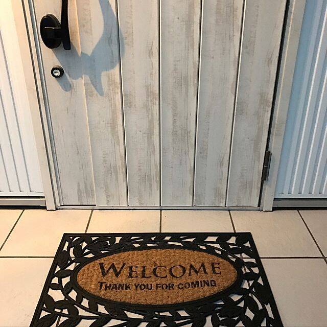 家の魅力をアピール☆種類豊富なニトリの玄関マット