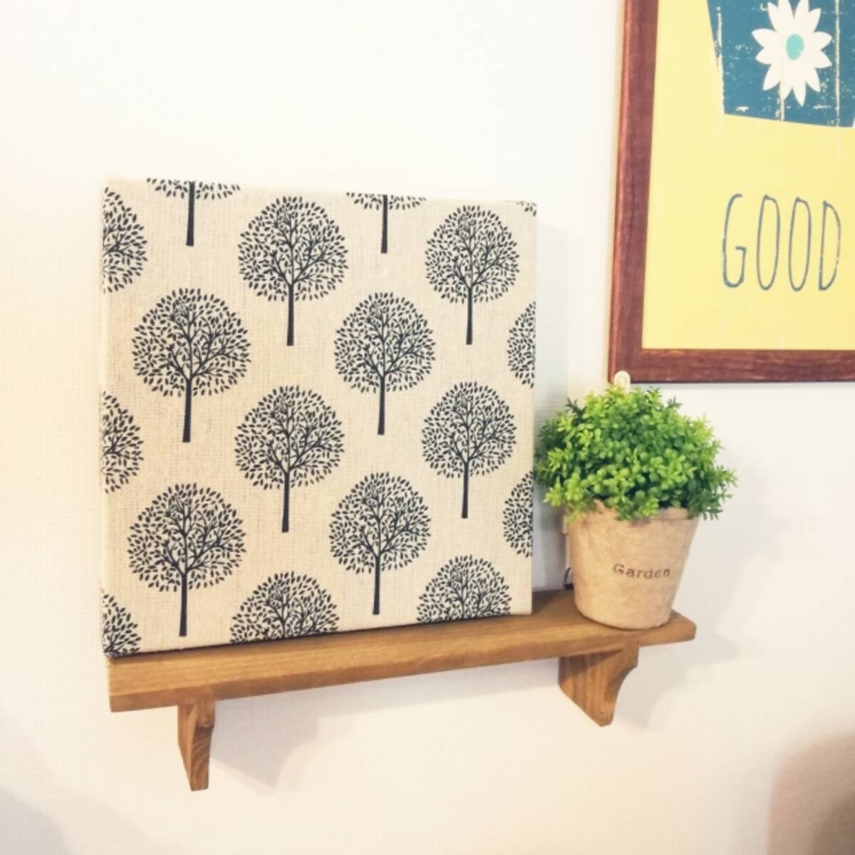 壁を飾れば気分が上がる 実は簡単ファブリックパネルdiy 17年8月11日 エキサイトニュース