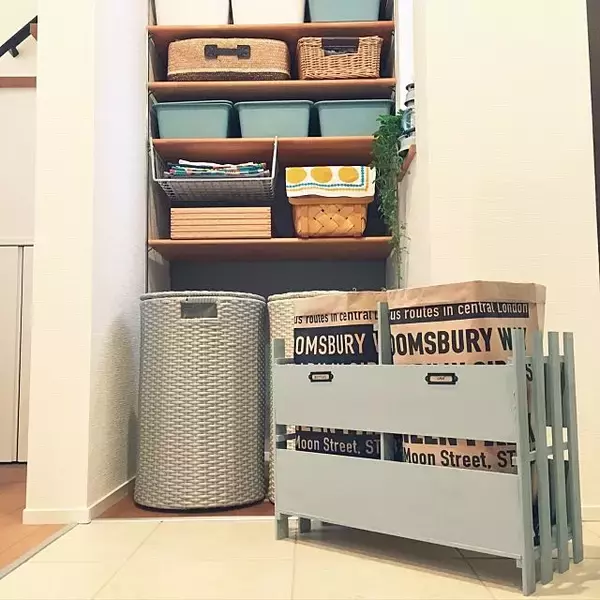 「収納アイテムの新定番☆セリアのペーパーバッグ＆紙袋」の画像