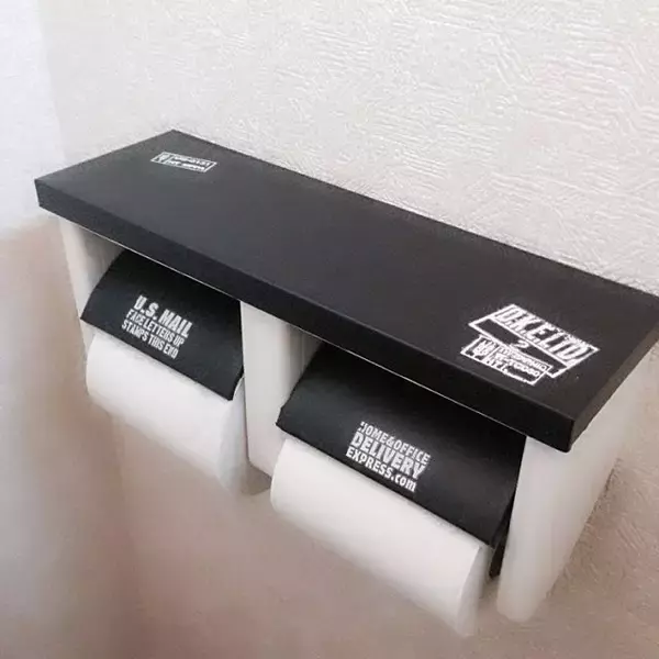「ここにもこだわる！トイレットペーパーホルダーリメイク術」の画像