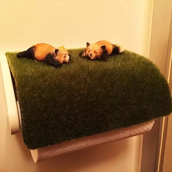 「ここにもこだわる！トイレットペーパーホルダーリメイク術」の画像