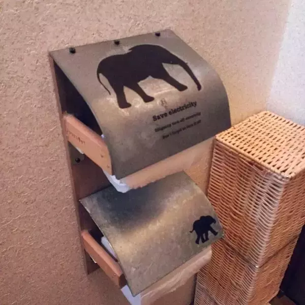 「ここにもこだわる！トイレットペーパーホルダーリメイク術」の画像