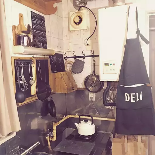 「ワンルームだからこそこだわりのキッチンを☆10の実例集」の画像