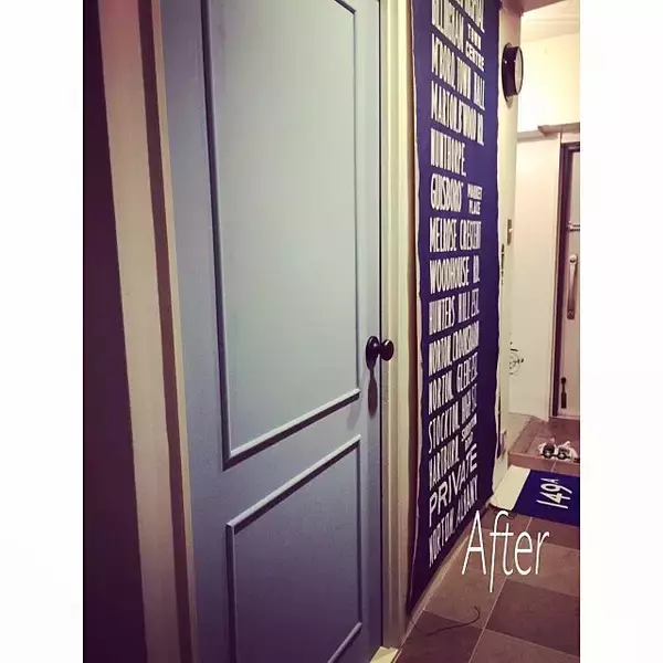 「個性が光る！場所別にいろいろなオリジナル扉をDIYしよう」の画像