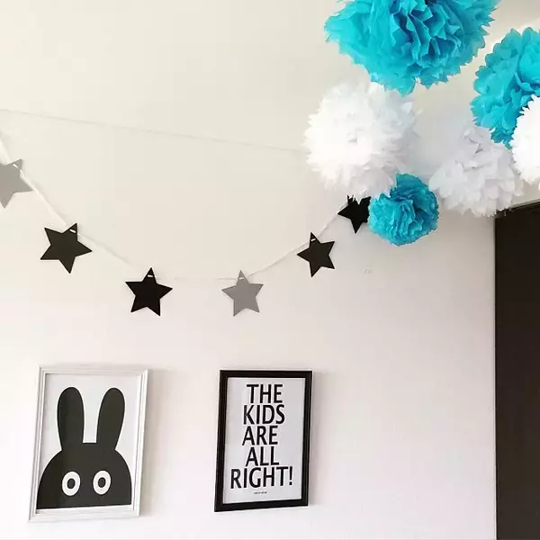 「ペーパーナプキンなどの紙を使って！手作りの飾りいろいろ」の画像