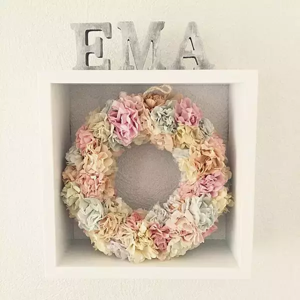 「ペーパーナプキンなどの紙を使って！手作りの飾りいろいろ」の画像