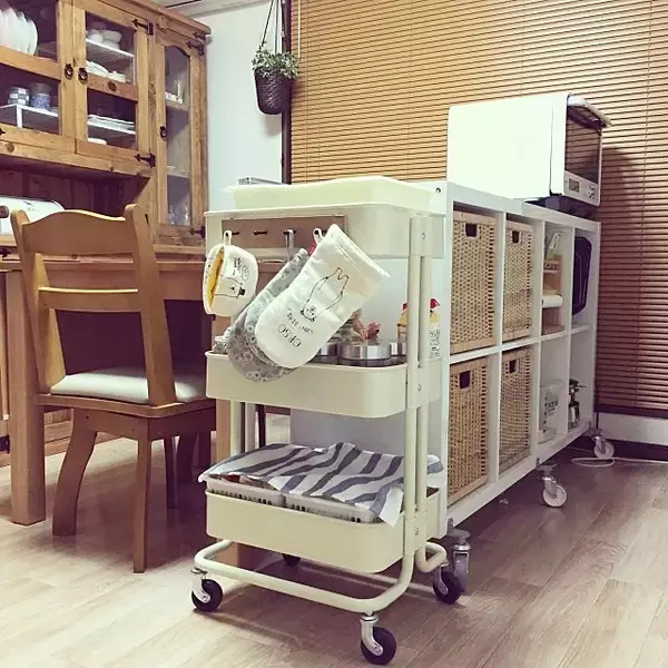「シンプルで使い道いっぱい！IKEAのカラックスを活用しよう」の画像