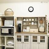 「DIYならちょうどよく☆まわりもすっきりと片付くレンジ台」の画像11