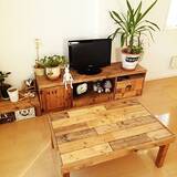 「DIYに慣れてきたら挑戦したい!!主役級なローテーブル実例集」の画像2