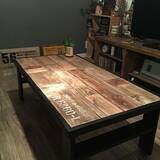 「DIYに慣れてきたら挑戦したい!!主役級なローテーブル実例集」の画像3