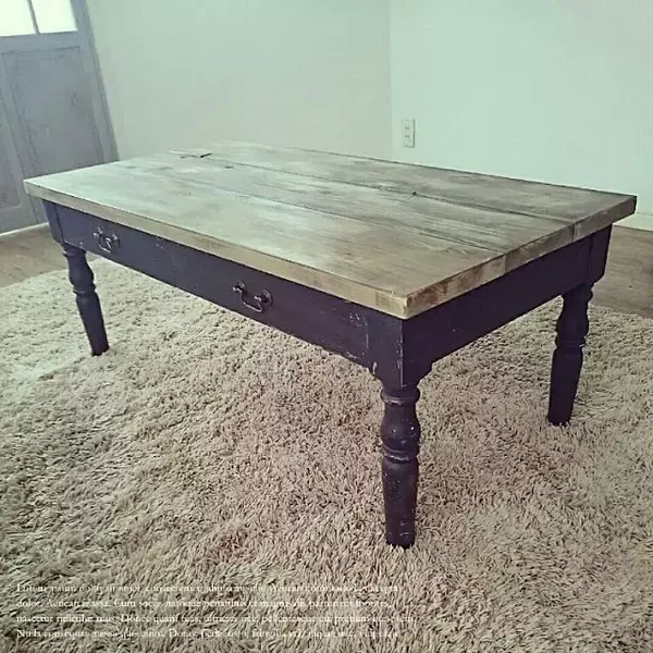 「DIYに慣れてきたら挑戦したい!!主役級なローテーブル実例集」の画像