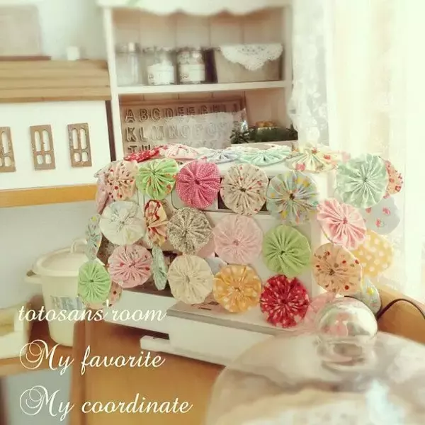 「手作りの醍醐味がたっぷり！ヨーヨーキルトとその使い方」の画像