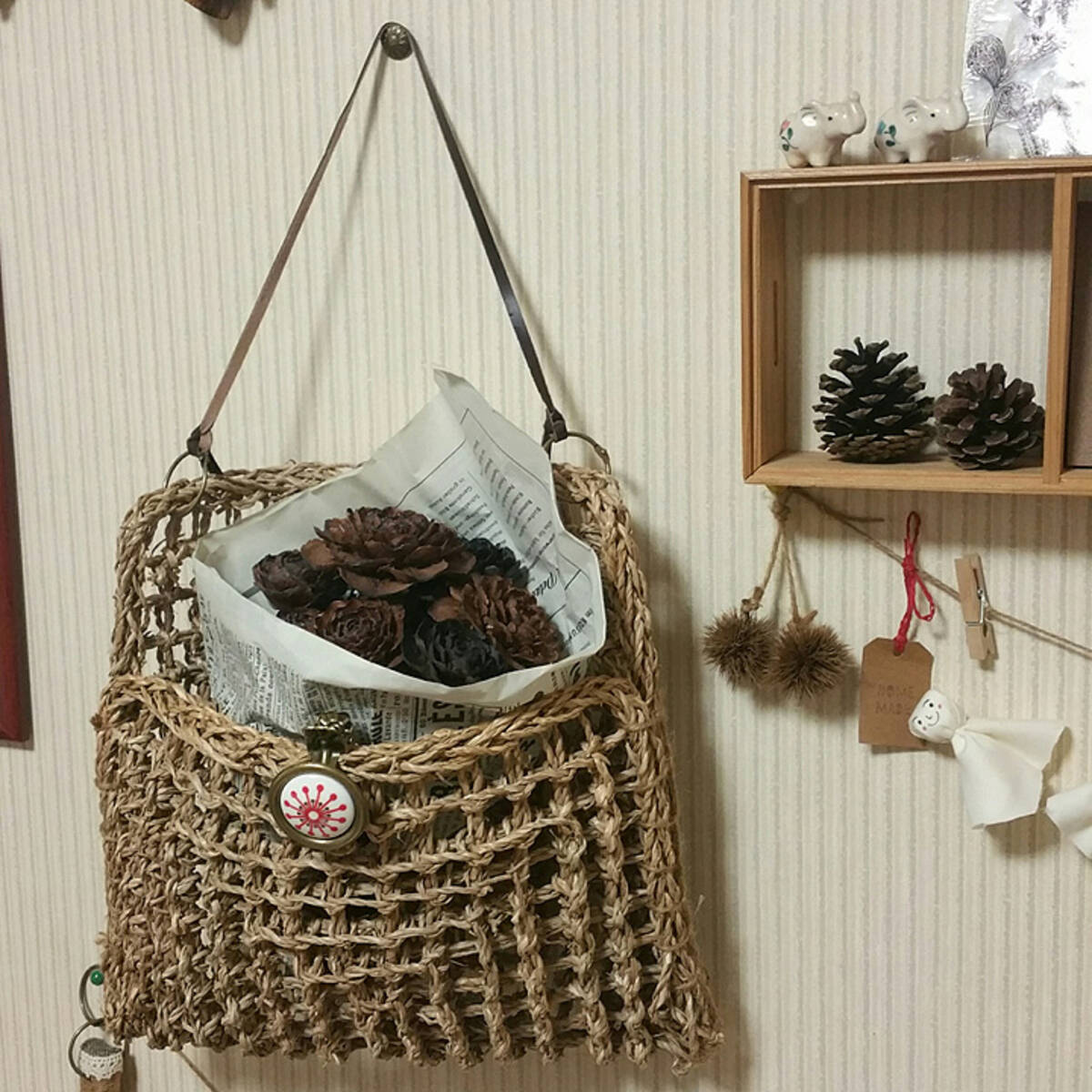 シーグラスマットで編まずに作る 収納カゴバッグ By Surimaさん 17年11月7日 エキサイトニュース シーグラスマットで編まずに作る 収納カゴバッグ By Surimaさん 17年11月7日 エキサイトニュース