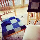 「古い椅子が見違えるように新しく！椅子の張り替えDIY」の画像5