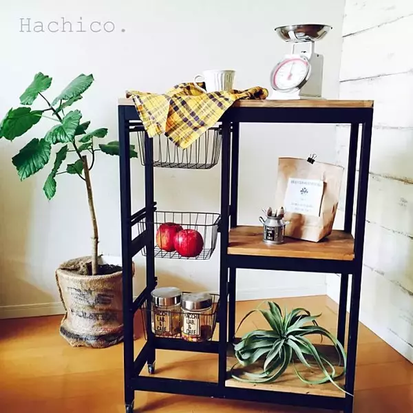 「憧れのアイテムをDIYで！キッチンワゴンはこうやって作る」の画像