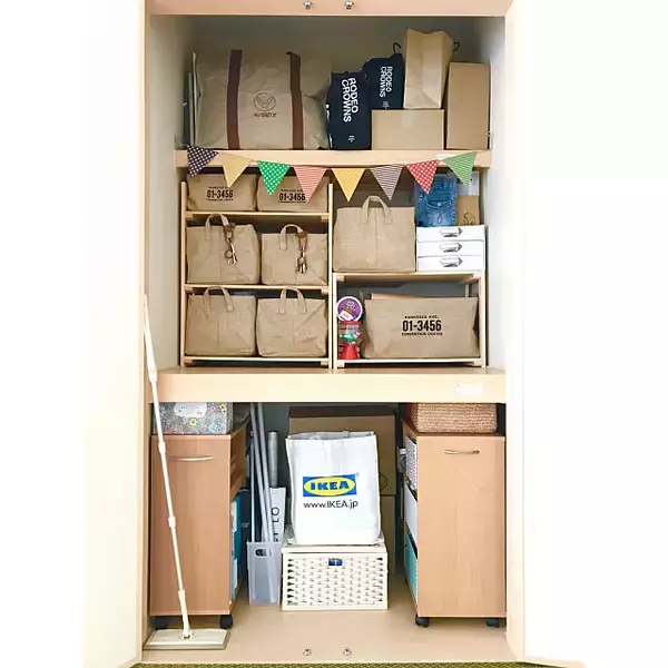 「想像以上に役に立つ♡ニトリのウッドシェルフがすごい」の画像