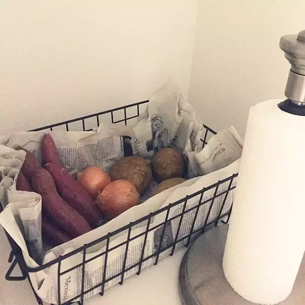 「見せる収納にぴったり♪ニトリのワイヤーバスケットの魅力」の画像