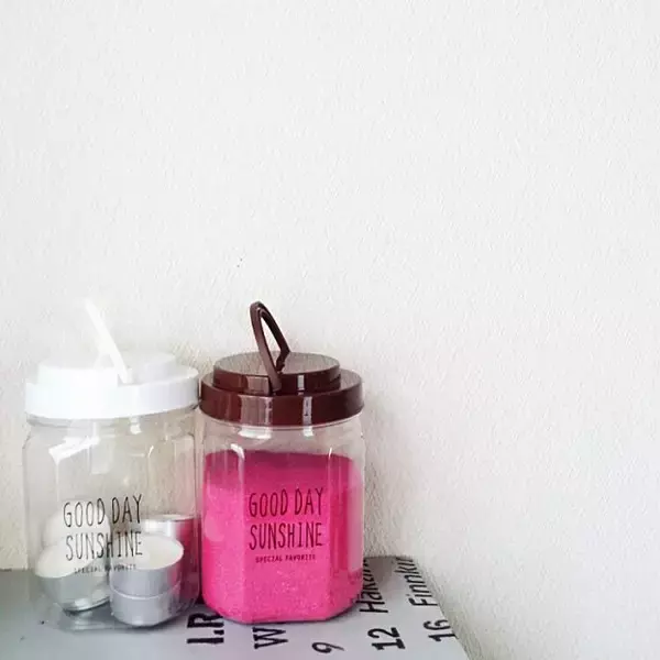 「どの素材もいい！ダイソーキャニスターの使いやすさを紹介」の画像