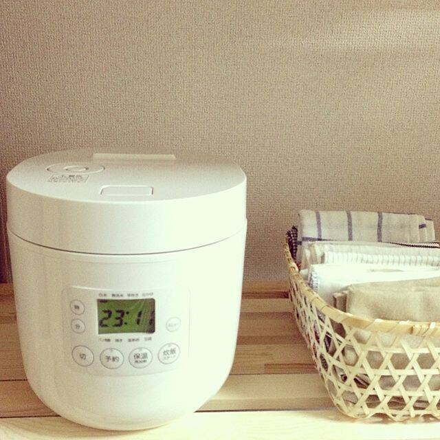 無駄のない美しさに一目惚れ♡無印良品のキッチン家電