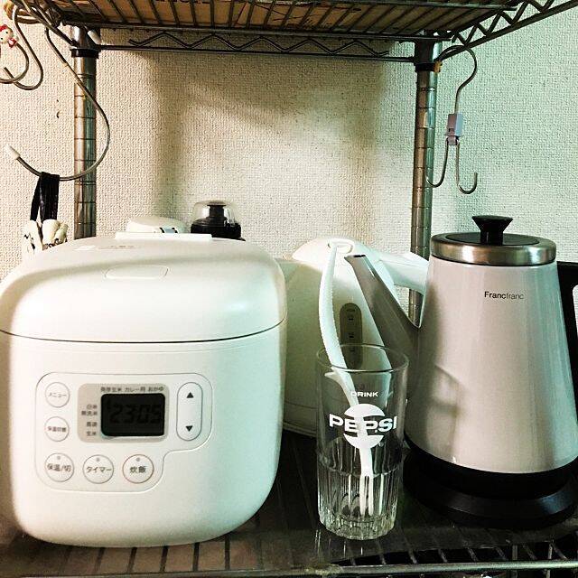 無駄のない美しさに一目惚れ♡無印良品のキッチン家電