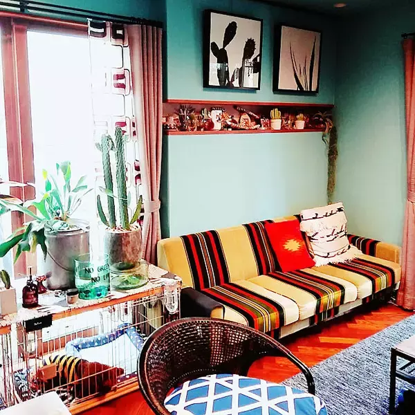 「飾る・吊るす収納にも！ピクチャーレールのナイスな活用術」の画像