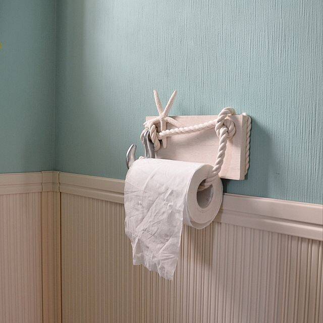 カフェの雰囲気に変身♪トイレットペーパーホルダーDIY