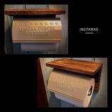 「カフェの雰囲気に変身♪トイレットペーパーホルダーDIY」の画像9