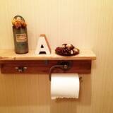 「カフェの雰囲気に変身♪トイレットペーパーホルダーDIY」の画像1