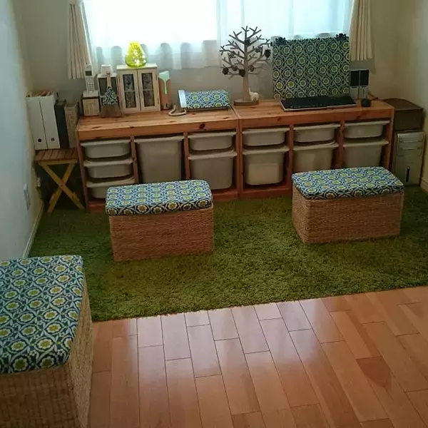 「自分流に使いこなして♪IKEAのトロファストで収納上手に」の画像