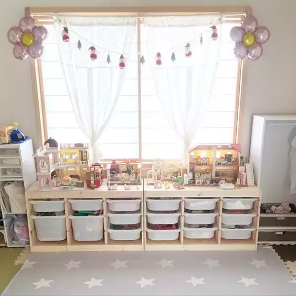 「自分流に使いこなして♪IKEAのトロファストで収納上手に」の画像