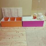 「愛情と思いやりがギュッ♡キッズおもちゃ箱のDIYアイデア」の画像4