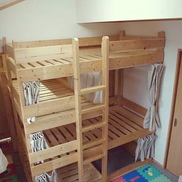 「DIYでこんなにできちゃう！あっと驚く夢の手作りベッド」の画像