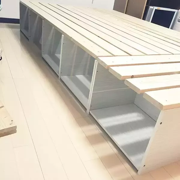 「DIYでこんなにできちゃう！あっと驚く夢の手作りベッド」の画像