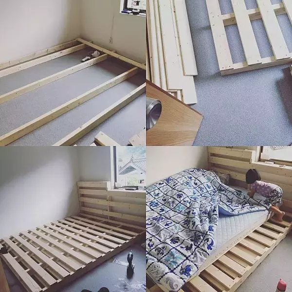 「DIYでこんなにできちゃう！あっと驚く夢の手作りベッド」の画像