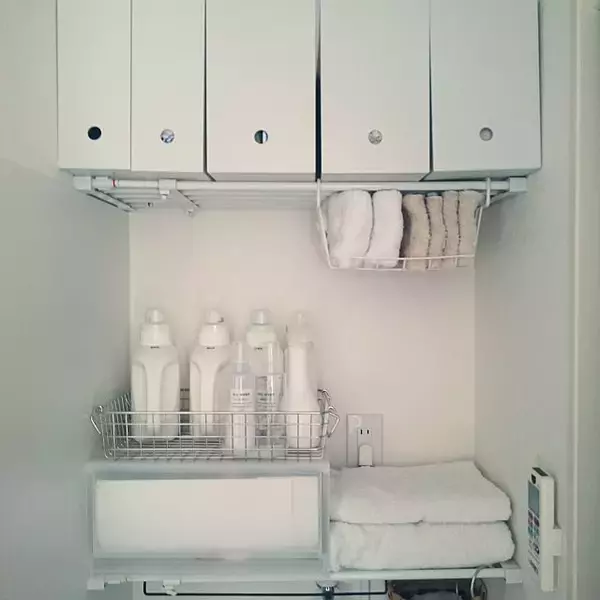 「使いやすさ抜群！無印良品のステンレスワイヤーバスケット」の画像