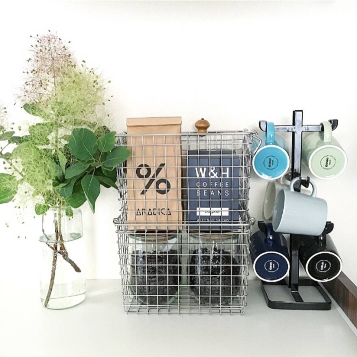 使いやすさ抜群！無印良品のステンレスワイヤーバスケット 