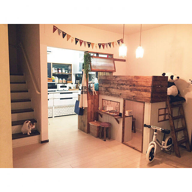 DIYで子どもの夢を叶える！あこがれの楽しいキッズハウス