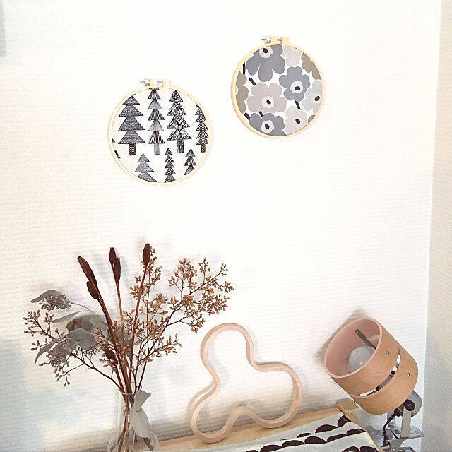 DIYでお家に彩りを！マリメッコで作る華やかインテリア