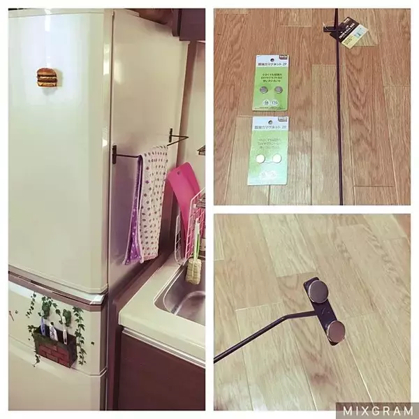 「使い勝手も見た目もバツグン！タオル掛けDIYのアイデア集」の画像