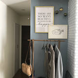 「「ショップのように洋服を楽しむ。IKEAハンガーで丁寧な暮らし」 by forさん」の画像1