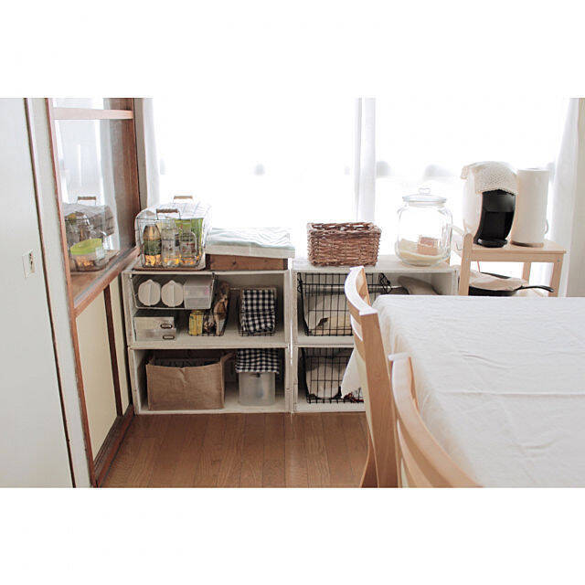 キッチン収納にも活躍！みんなの木箱DIYが暮らしを支える