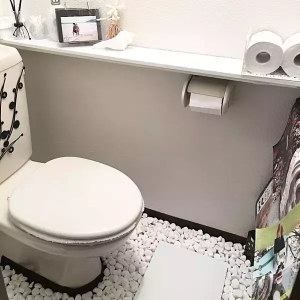 「癒しの個室に大変身♡居心地抜群のトイレはこうして作る」の画像