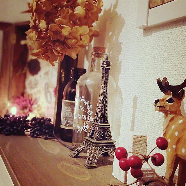 ちょっとした場所にもこだわりを☆セリアのオブジェ活用術