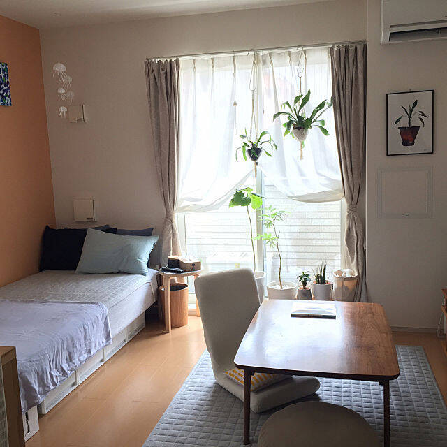 ワンルームで新生活！レイアウトのテクニック、教えます♡