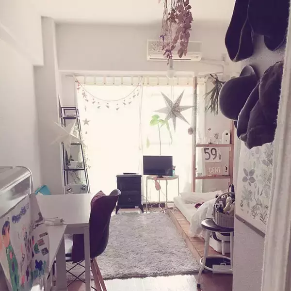 「ワンルームで新生活！レイアウトのテクニック、教えます♡」の画像