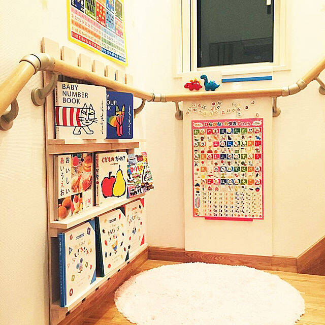 ユニークさが面白い！踊り場や階段はDIYでここまで変わる