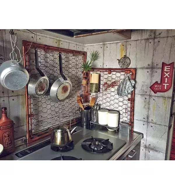 「これができればDIY職人☆パイプを使ったインテリアが凄い」の画像