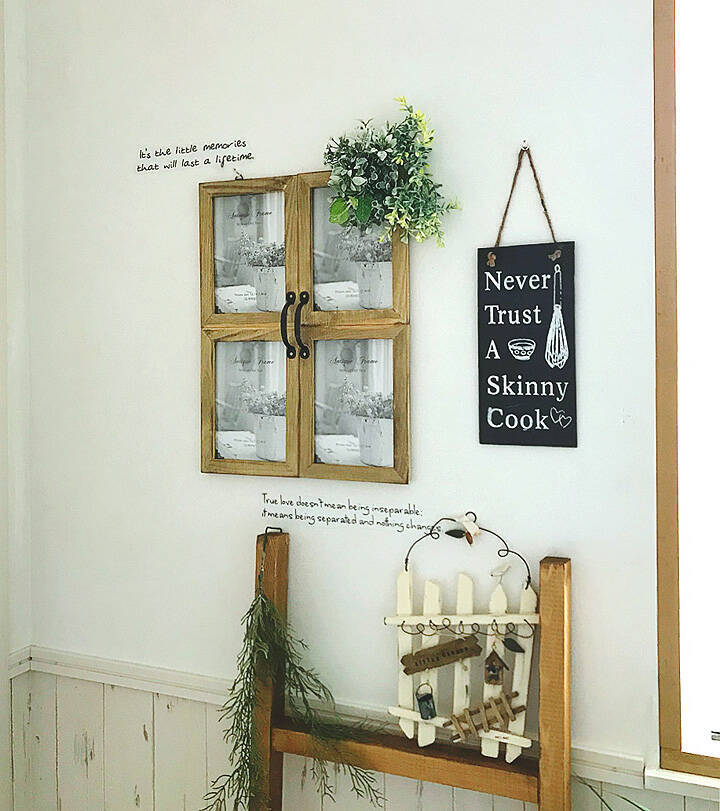 「ボンド接着だけでOK！アレンジ自在なフェイクウィンドウ」 by yumimaruさん